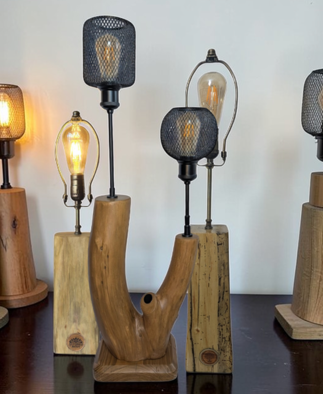 Wood & Stone Lamps
