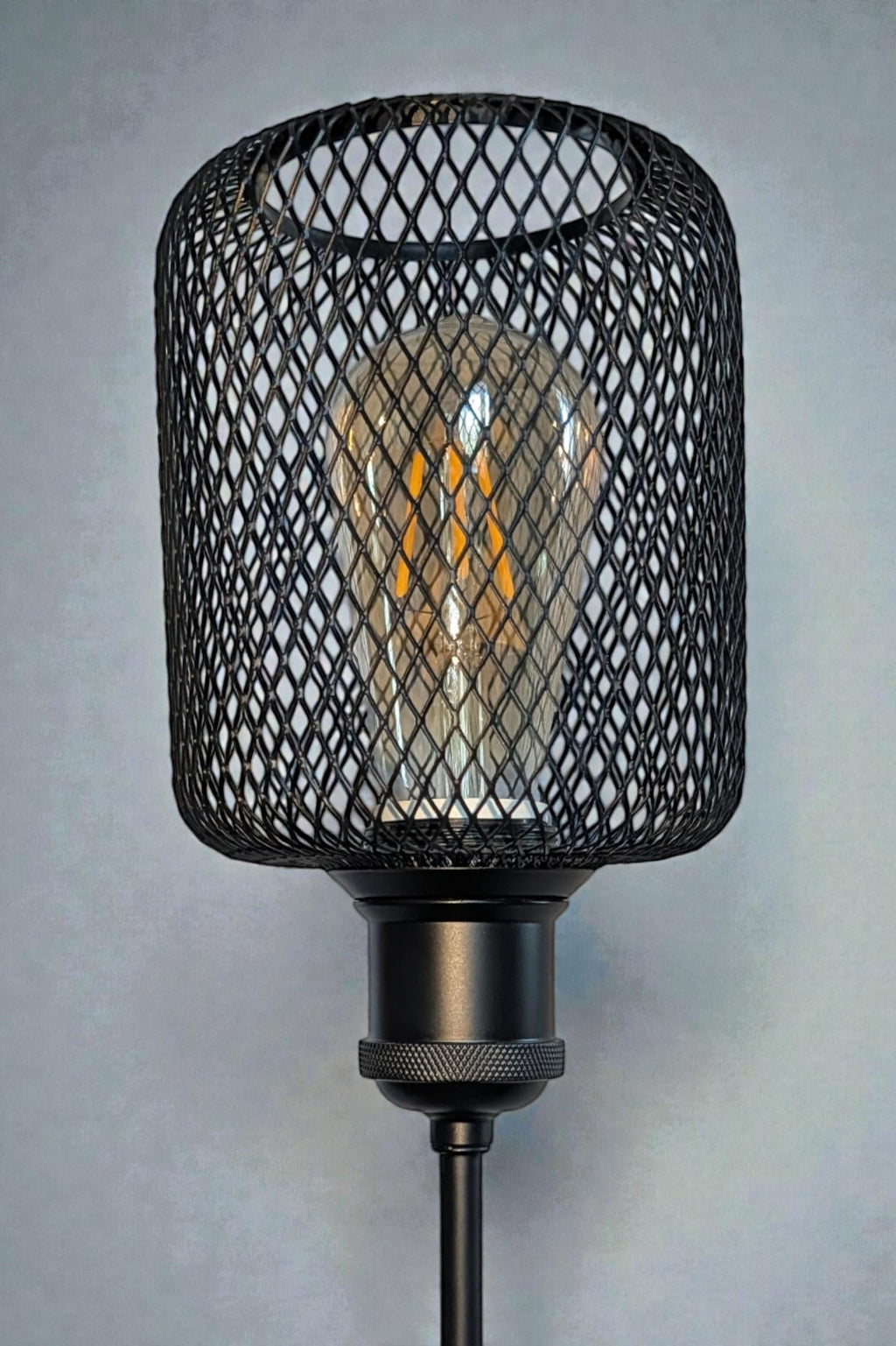 Handcrafted Driftwood Dual Table Lamp | Polished Natural Wood | Matt Black Metal Shades | 12V Low Voltage | Stone & Root